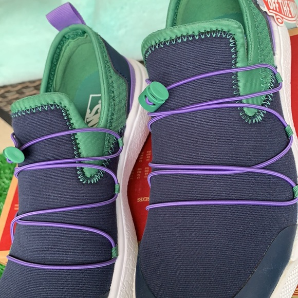 VANS ULTRARANGE AC NAVY/GREEN/PURPLE WMNS - Picture 9 of 12